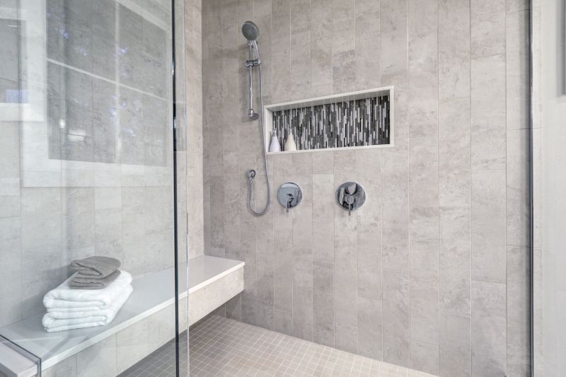 Compact Shower with Niche Storage